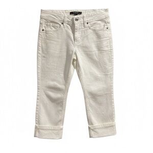 Women's White Capris